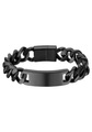 FIRETTI, Firetti ID Armband »Schmuck Geschenk, Armkette Panzerkette, Anlass Geburtstag Weihnachten«, zu Hoodie, Kleid, Shirt, Jeans, Sneaker! Anlass Geburtstag Weihnachten