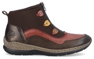 Rieker Schlupfboots, mit kontrastfarbenen Details