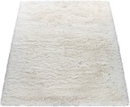 Paco Home Hochflor-Teppich »Akumal 930«, rechteckig, 60 mm Höhe, Shaggy, besonders weich durch Softgarn, Uni-Farben, ideal im Wohnzimmer & Schlafzimmer