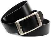 Anthoni Crown Vollleder Jeansgürtel in Schwarz