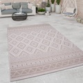 Paco Home Teppich »Vermont 184«, rechteckig, Flachgewebe, modernes Design mit Rauten, gesteift, Outdoor geeignet