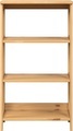 INTER-FURN Ablageregal »Arona«, (1 St.), Standregal aus Massivholz, Kiefer gewachst, B/H/T: 50 / 90 / 35 cm
