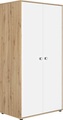 Galipette Kleiderschrank »Kleiderschrank 2 türig«, Inneneinteilung : 1/2 Hänge, 1/2 Tablare