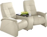 exxpo - sofa fashion 2-Sitzer, mit Relaxfunktion, integrierter Tischablage und Stauraumfach