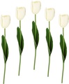IGEA, I.GE.A. Kunstblume »Real Touch Tulpen«, (5 St.), 5er Set künstliche Tulpenknospen, Kunstblumen, Stielblume