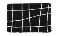Diaqua - Badteppich Network 60 x 90 cm, Anthrazit
