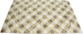 RESITAL The Voice of Carpet Teppich »Jelux Karo«, rechteckig, 7 mm Höhe, gewebt, waschbar, ideal im Wohnzimmer & Schlafzimmer