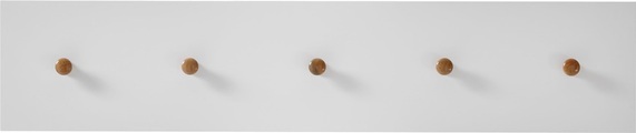 Mca Furniture - Wand-Garderobe - Weiss und Beige