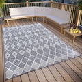 ELLE DECORATION, ELLE DECORATION Teppich »Pitu«, rechteckig, In und Outdoor, Flachgewebe, wetterfest, pflegeleicht, robust
