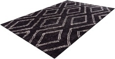 Home affaire Hochflor-Teppich »Jeana«, rechteckig, 27 mm Höhe, retro, Wohnzimmer