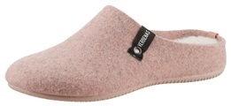 VERBENAS Pantoffel »York Fieltro«, mit Warmfutter-Innensohle