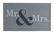 Fussmatte, Zala Living, »Mr & Mrs«, getuftet