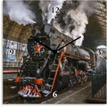Artland Wanduhr »Sowjetische Dampflokomotive«