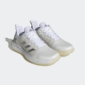 adidas Defiant Speed Sandplatzschuh Damen - Weiß, Silber