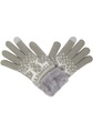 Highlight Company Strickhandschuhe, Rentier, Fellimitat, Feinstrick