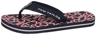 TOM TAILOR Zehentrenner, mit logobedruckter Decksohle