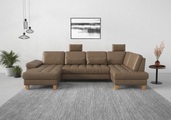sit&more Wohnlandschaft, wahlweise mit Bettfunktion, Bettkasten, Sitztiefenverstellung