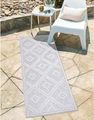 Carpet City Teppich »Santorini«, rechteckig, 5 mm Höhe, 3D-Effekt, für Wohnzimmer, Flur, Küche, Wintergarten, Balkon, Wetterfest & UV-beständig