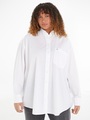 Tommy Jeans Curve Hemdbluse »TJW CRV SUPER OVR POPLIN SHIRT«, in modischem super oversized Schnitt