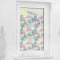 LICHTBLICK, LICHTBLICK Fensterfolie »Fensterfolie selbstklebend, Sichtschutz, Flamingo - Rosa Grün«