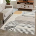 Carpet City Teppich »BONITO 7157«, rechteckig, Flachflor, Hochtief-Muster/ 3D-Effekt, Wohnzimmer