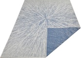 freundin Home Collection Teppich »Aura«, rechteckig, 5 mm Höhe, In-und Outdoor geeignet, Wohnzimmer, Balkon, Terrasse, Garten, Strapazierfähig und pflegeleicht, Flachgewebe
