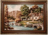 morgenland Wandteppich »Bild-Teppich Figurativ 85 x 60 cm«, rechteckig, 0,6 mm Höhe, besonders weich durch Microfaser
