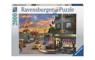 Ravensburger Puzzle 16716 - Romantische Abendstunde in Paris -Puzzle für Erwachsene und Kinder ab 14 Jahren