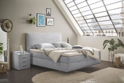ED EXCITING DESIGN, ED EXCITING DESIGN Boxspringbett »Marbella«, Duo-Matratze- harte Kokosmatte, weiche Filzabdeckung, Matratzenhülle