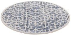 Carpet City Teppich »Art 1271«, rund, 7 mm Höhe, Kurzflor Teppich, Wohnzimmer