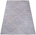 Carpet City Teppich »Palm«, rechteckig, 5 mm Höhe, Wetterfest & UV-beständig, für Balkon, Terrasse, Flur, Küche, flach gewebt