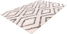 Home affaire Hochflor-Teppich »Jeana«, rechteckig, 27 mm Höhe, retro, Wohnzimmer