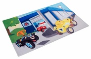 BOBBY CAR, Kinderteppich, »Bobby Car 104«, Bobby Car, rechteckig, Höhe 6 mm, gedruckt