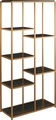 Dorel Home Aktenregal »Quincy«, (1 St.), Metallregal, modern, Breite 86,5 cm, Höhe 180 cm