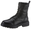 Mustang Shoes Winterstiefelette, mit Nieten und Zierriegel an der Ferse