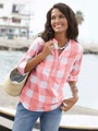 Casual Looks Bluse aus reiner Baumwolle