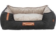 TRIXIE Tierbett »BE NORDIC Föhr, 60 × 50 cm, Schwarz/Sand«