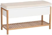Wenko, WENKO Schuhbank »Finja«, BxTxH: 90x35x52 cm, aus Bambus