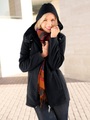 Casual Looks Fleece-Jacke mit Kordelstopper