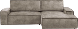 Home affaire Ecksofa »SHERWOOD«, mit Bett-Funktion (Liegefläche 210x136 cm), mit 2 losen Rückenkissen