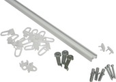 Gardinenschiene »Aluminiumschiene Ø 13 mm«, GARDINIA