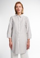 ETERNA DREIVIERTELARM BLUSE MODERN CLASSIC KHAKI/WEISS GESTREIFT