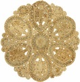 carpetfine Sisalteppich »Juteteppich Liam«, rund, natürliches Pflanzenmaterial von Hand gewebt, Boho Style
