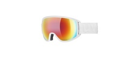 Uvex Topic FM Sphere Skibrille - white mat mirror rainbow rose