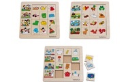 Beleduc Sortierpuzzle Jahreszeiten / Zuhause / Lebensräume 3er-Pack