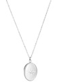 Tamaris Kette mit Anhänger »Medaillon, TJ-0095-N-50, TJ-0096-N-50, TJ-0097-N-50«, mit Glasstein
