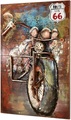 Home affaire Metallbild »3D ROUTE 66«