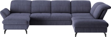 SIT&MORE, sit&more Wohnlandschaft, Wahlweise mit Bett-, Kopfteil - und Armlehnfunktion, sowie Bettkasten