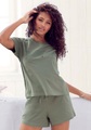 KangaROOS Shorty, mit Slogan-Frontdruck