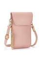 Lascana, LASCANA Umhängetasche, modische Minibag, Handytasche zum Umhängen mit praktischem Sichtfenster und abnehmbarer Tassel